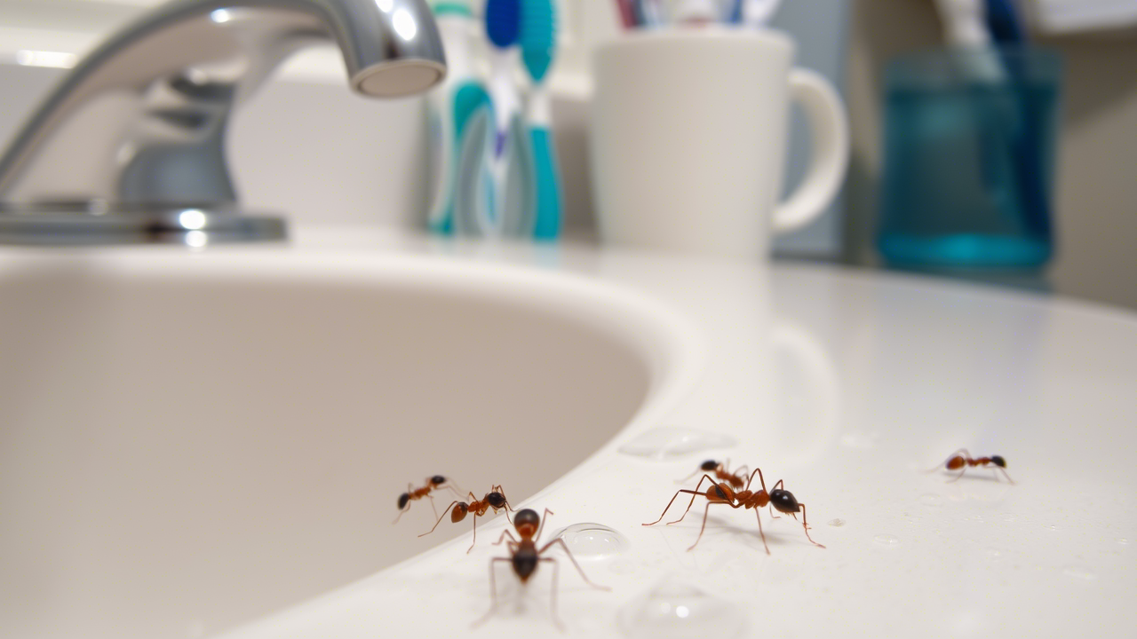 3 Sneaky Reasons Ants Are in Your Bathroom—and How to Kick Them Out Fast